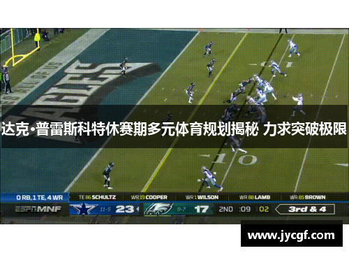 达克·普雷斯科特休赛期多元体育规划揭秘 力求突破极限